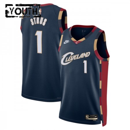 Maillot Basket Enfant Cleveland Cavaliers Max Strus 2025-26 Nike Classic Edition Navy Swingman